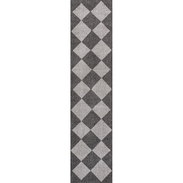 Draper Classic Geometric Diamond Pattern Area Rug